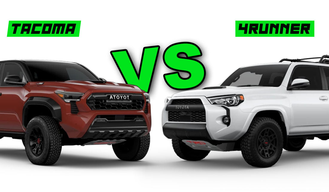 Toyota 4Runner vs. Toyota Tacoma: A Side-by-Side Comparison