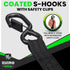 2" x 10' Retractable Ratchet Straps