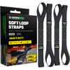 1.7" x 17" Soft Loop Tie-Down Straps (4-Pack)