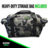 1.6" x 8' HD Ratchet Tie-Down Set (4-Pack) + HD Storage Bag (Camo)