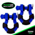 8-Ton Super Shackles w/ Isolators