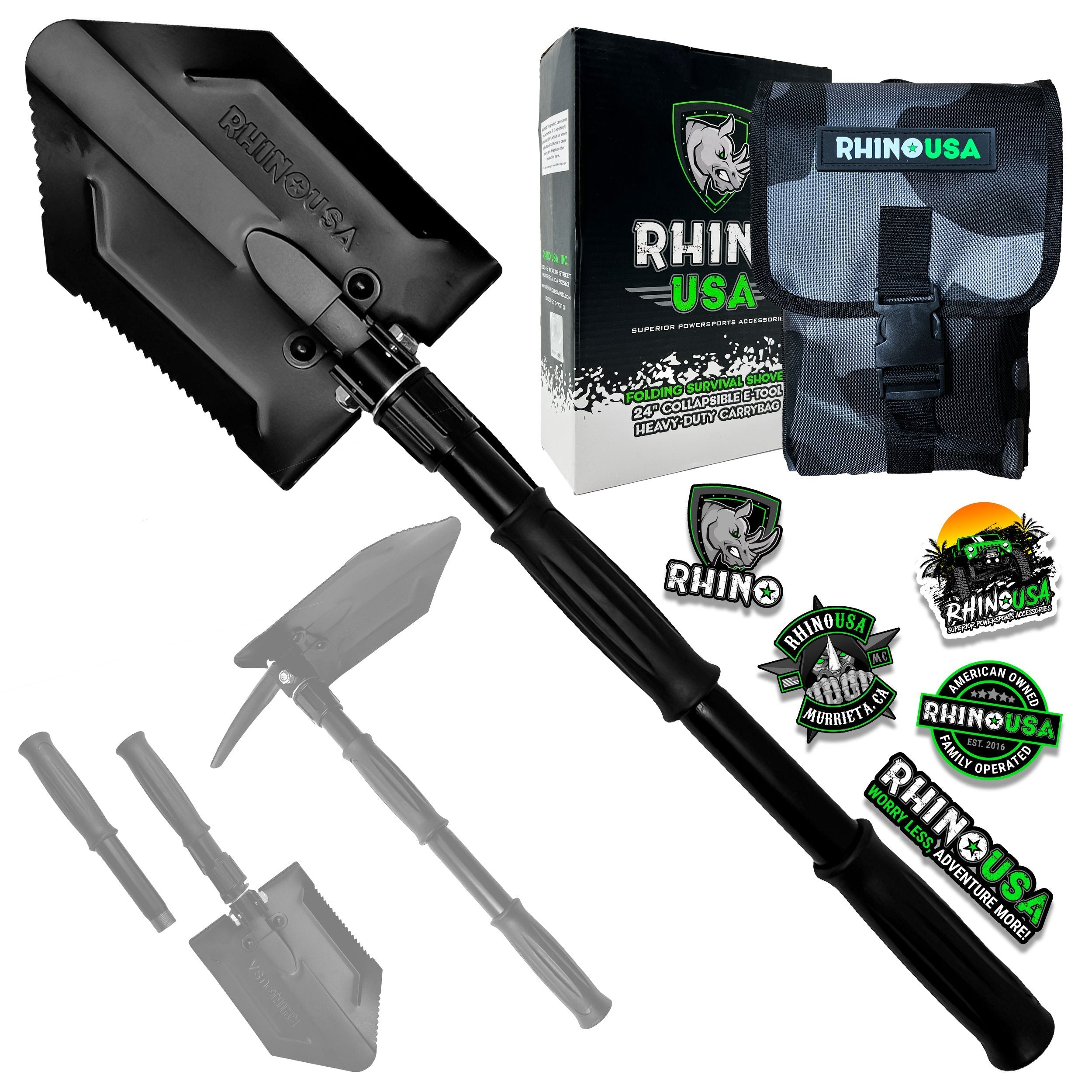 24" Collapsible Shovel Rhino USA 