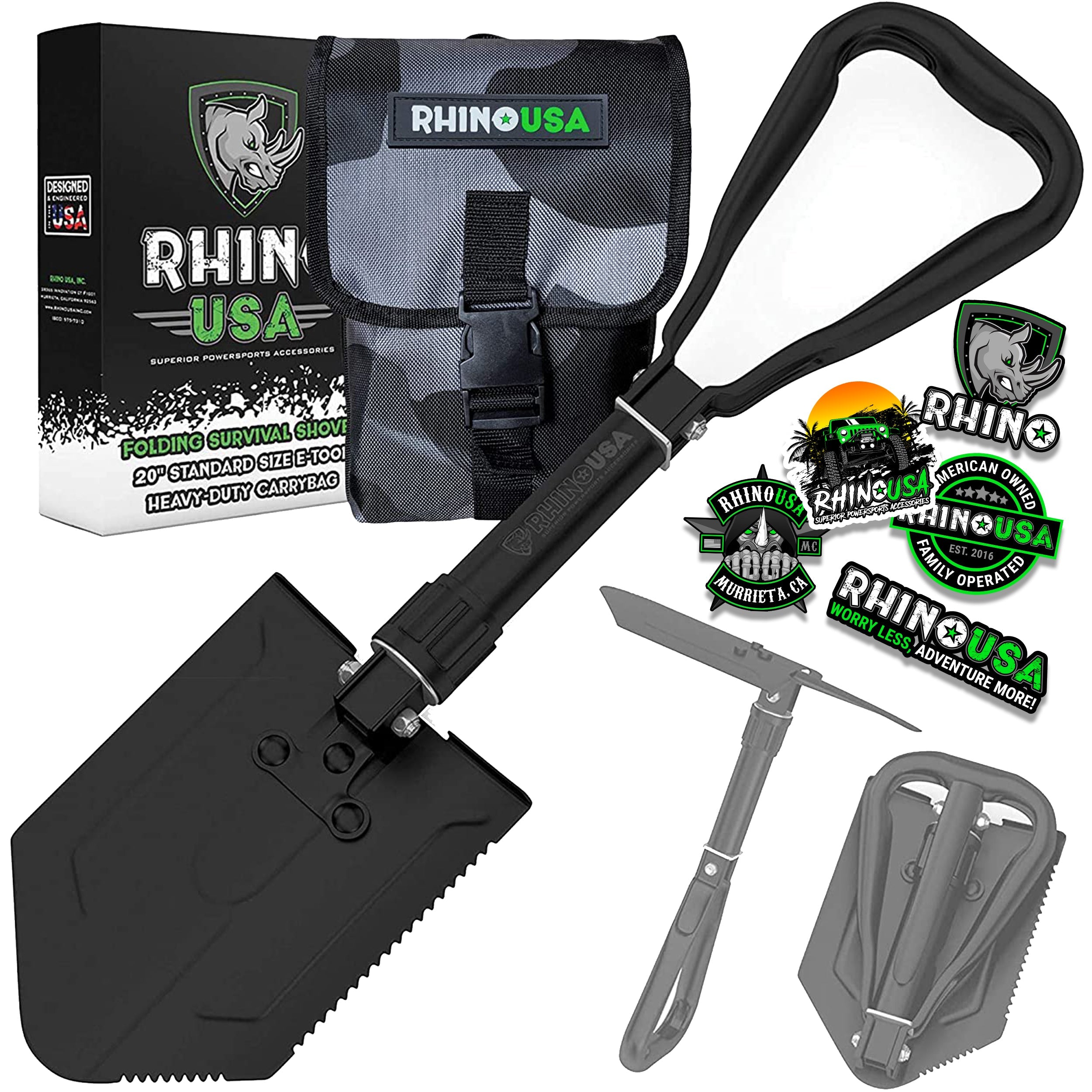 SXS / UTV / ATV Pro Kit Recovery Rhino USA 